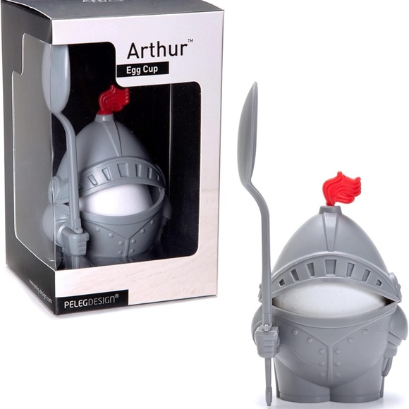 NWT Set of 2 Arthur Egg Cups - Gray - Picture 9 of 9